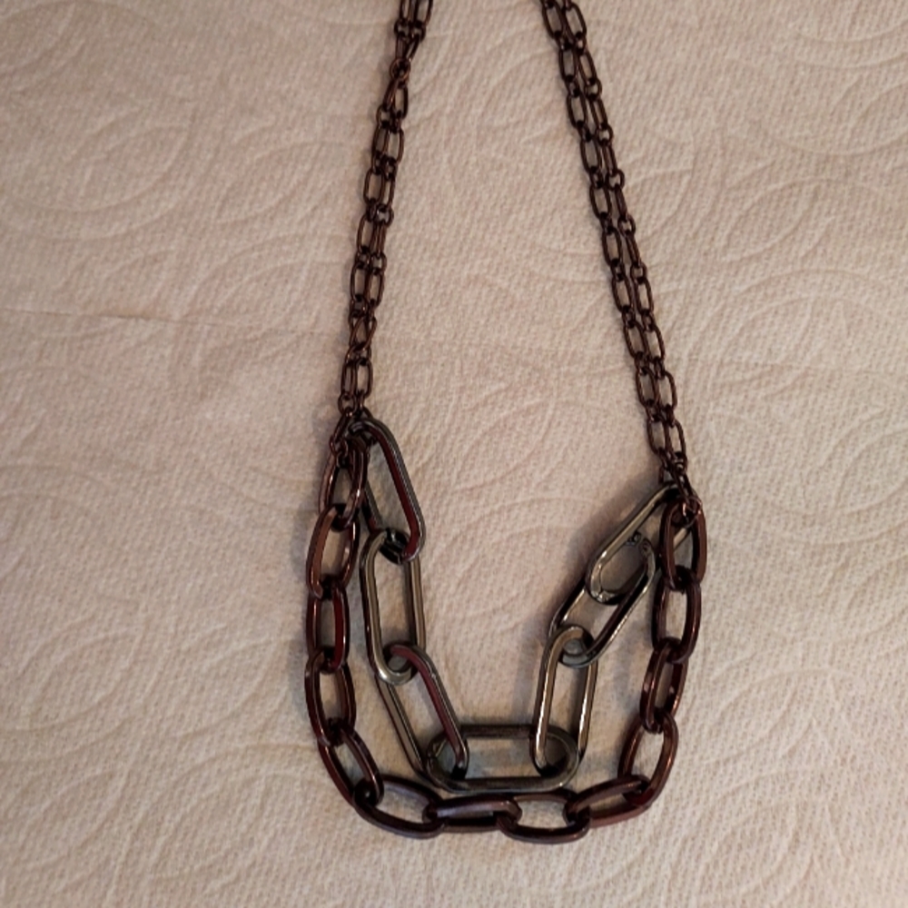 4/$20 Two Toned Necklace